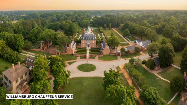 Enjoy personalized tours of Williamsburg’s historic sites with luxury transportation and expert local chauffeurs.